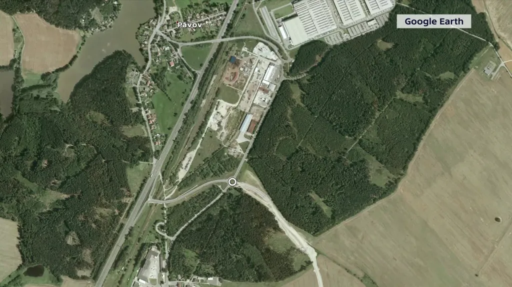 Kruháč blokují řidiči mířící do dvou největších firem v Jihlavě