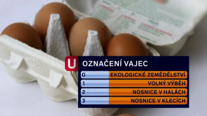 Číselné označení vajec