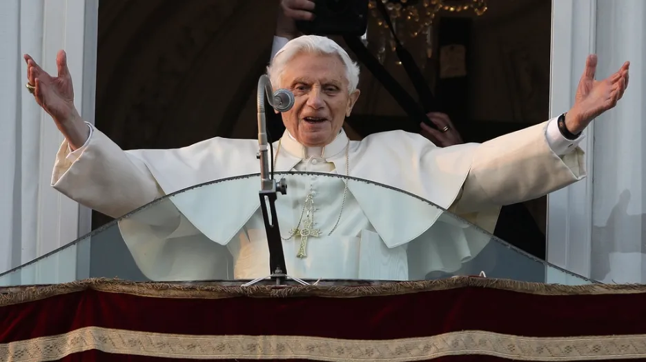 Poslední požehnání od Benedikta XVI.