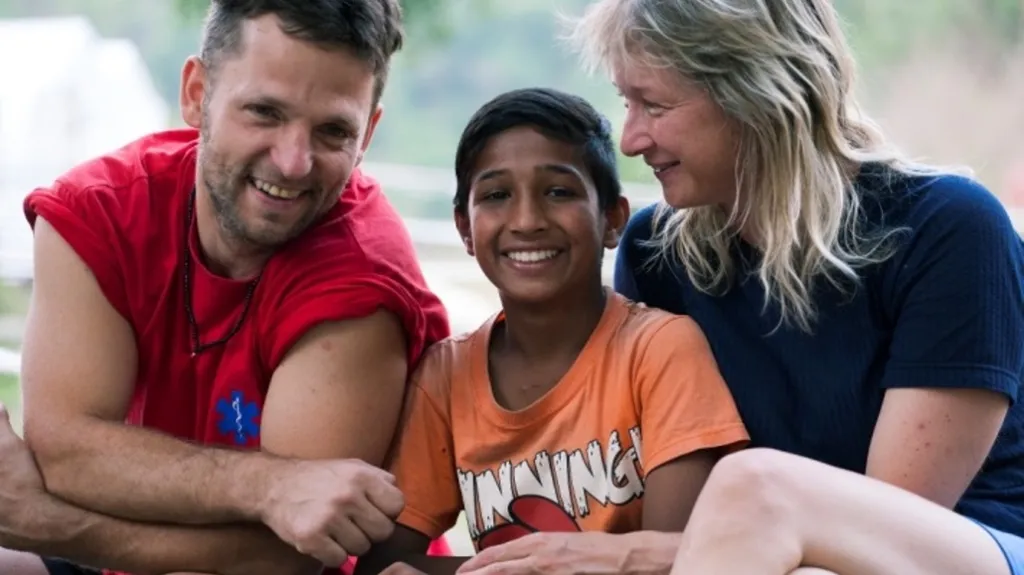 Suraj se členy Traumateamu