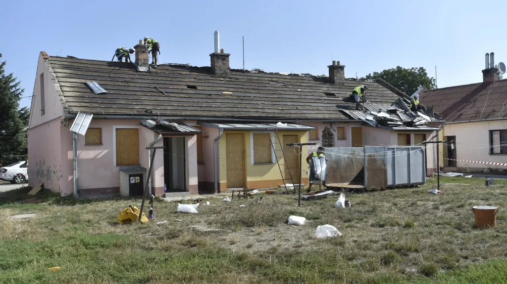 Demolice domů v lokalitě Račín začala už minulý rok