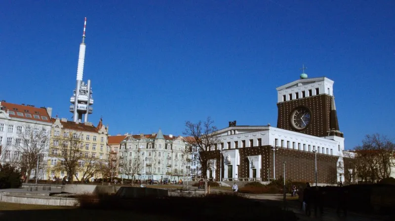 J. Plečnik / kostel Nejsvětěšího Srdce Páně v Praze