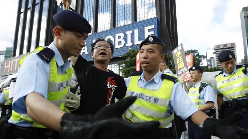 Protesty v Hongkongu