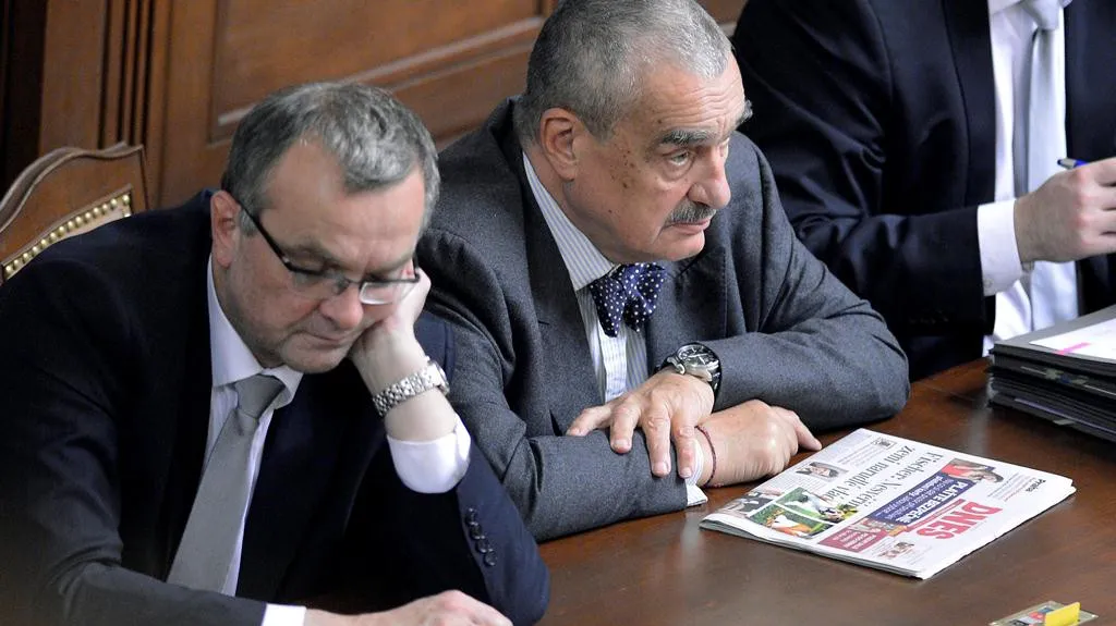 Miroslav Kalousek a Karel Schwarzenberg