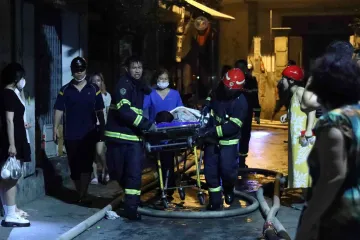 Přes padesát lidí zemřelo při požáru bytového domu ve Vietnamu
