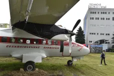 Brněnské technické muzeum během oslav představilo dopravní letadlo