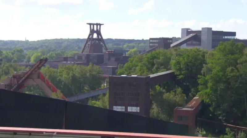 Někdejší slavné ocelářské závody v Essenu