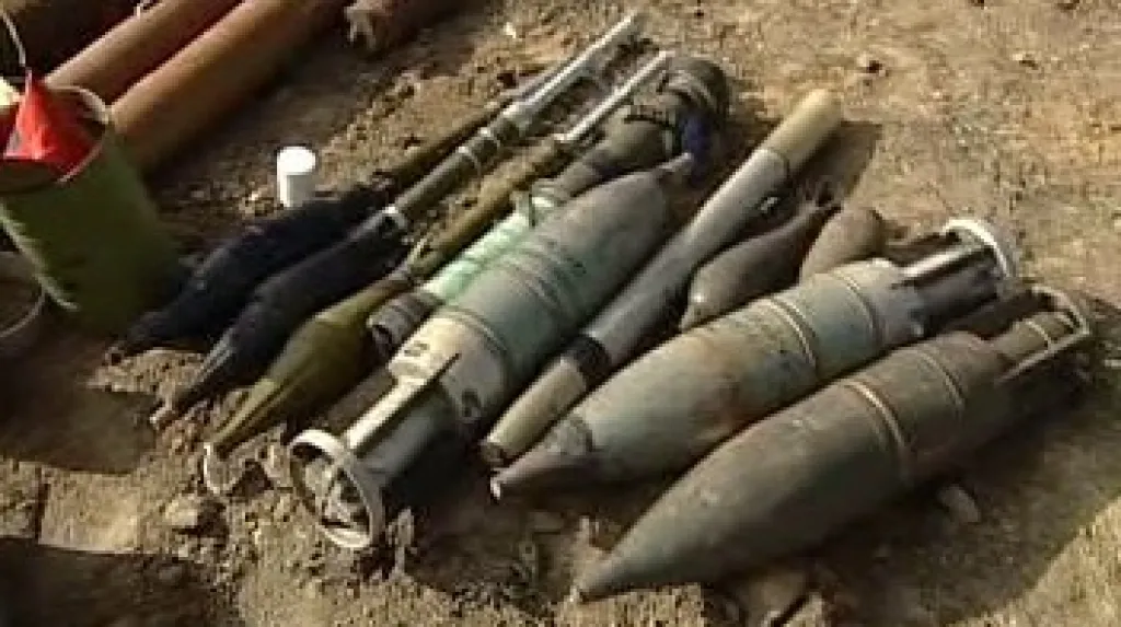 Nevybuchlá válečná munice