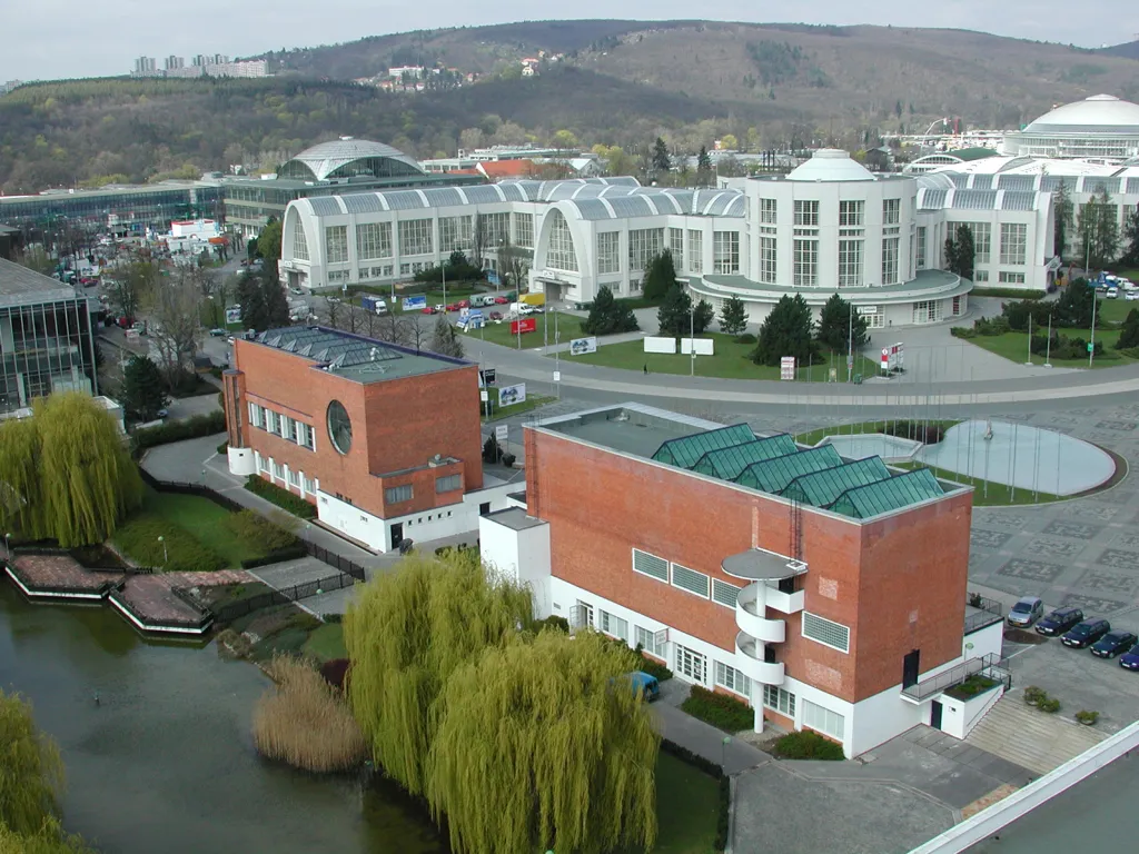 Pavilon Brna v areálu výstaviště od Emila Králíka a Josefa Kalouse (1927–1928)