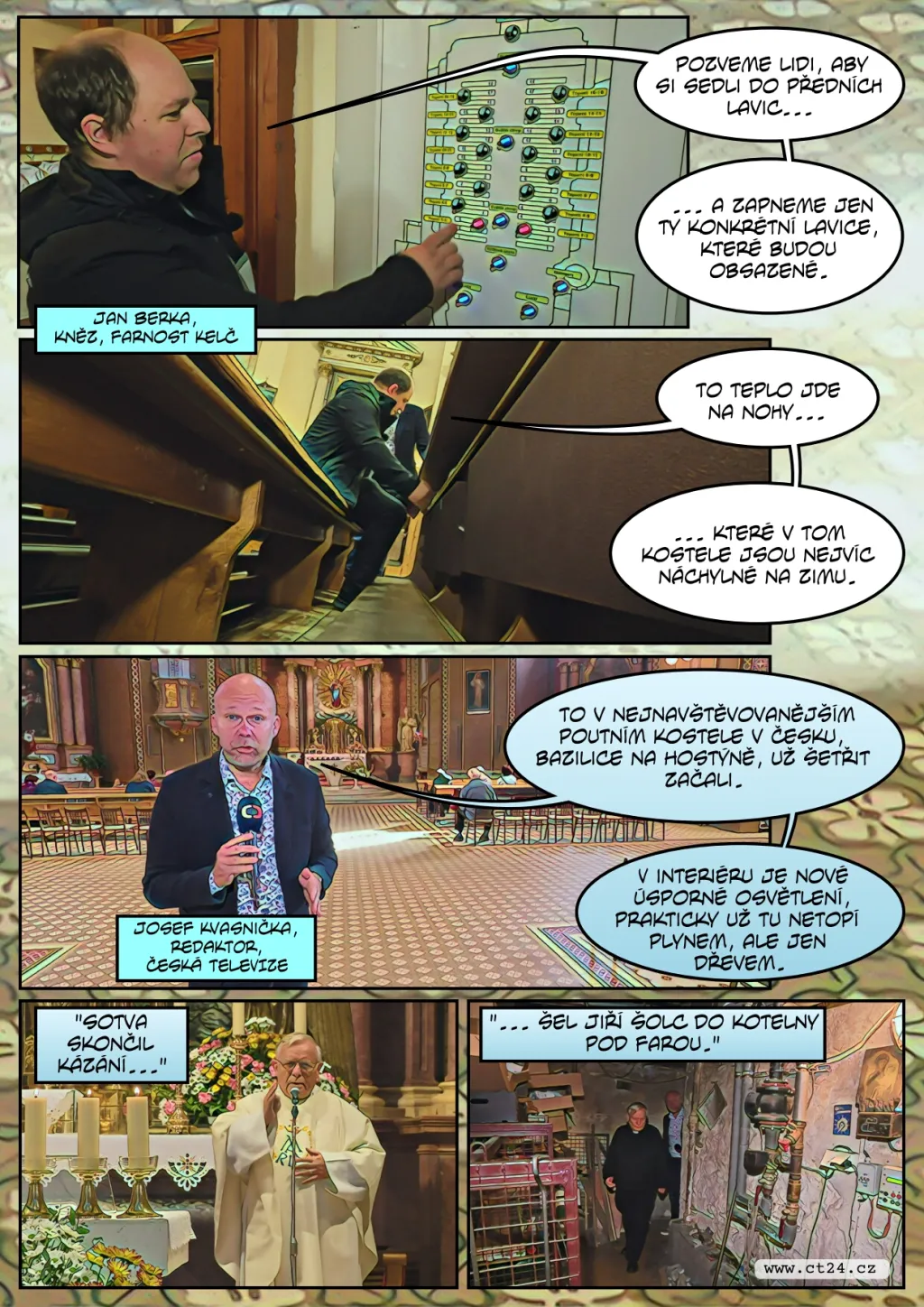 Kostely šetří, snaží se méně svítit i topit