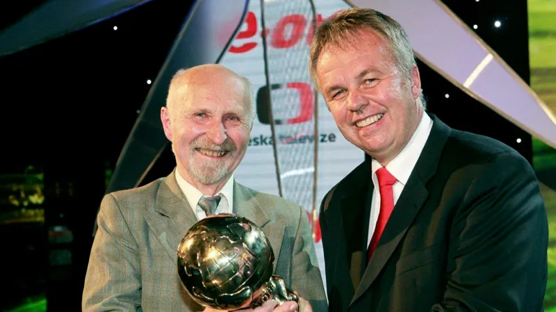 Bohumil Lhota (vlevo)