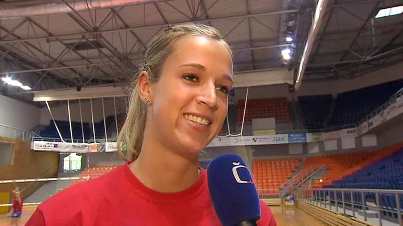 Česká volejbalistka Helena Havelková