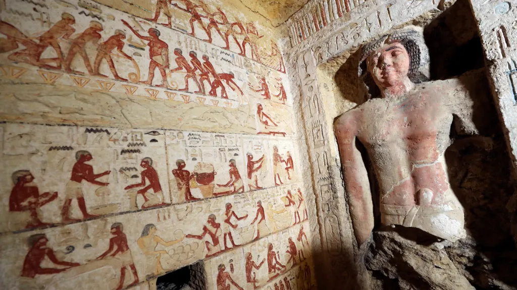 V Egyptě nalezli hrobku faraonova kněze starou 4400 let