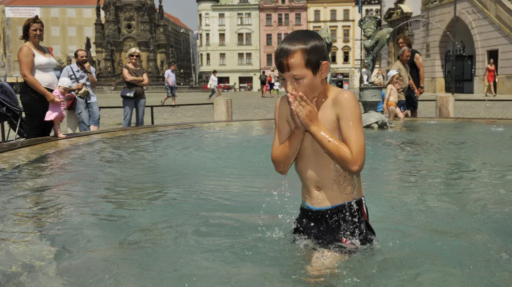 Osvěžení v Arionově kašně