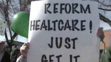 Demonstrace za zdravotnickou reformu