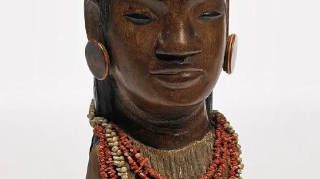 Paul Gauguin / busta tahitské dívky