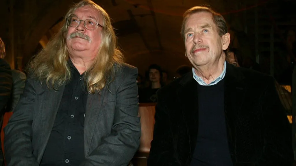 Ivan M. Jirous a Václav Havel