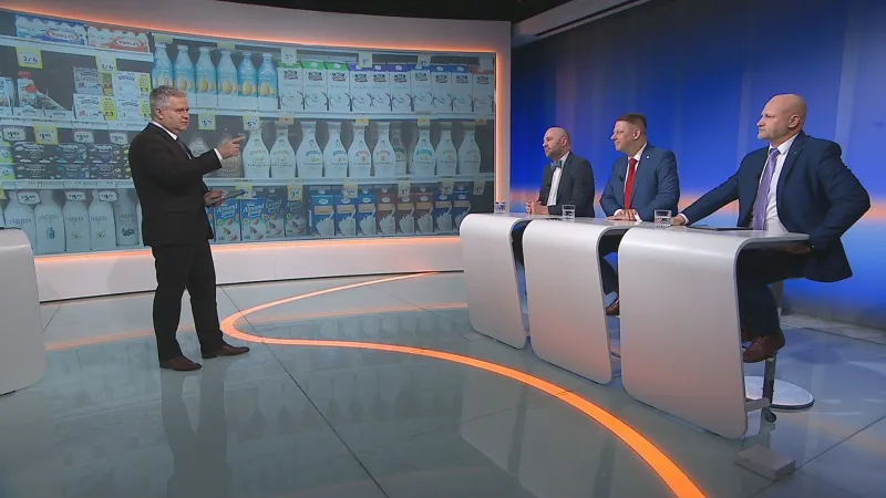 90’ ČT24: Debata o potravinovém ombudsmanovi