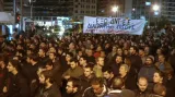 V Aténách se demonstrovalo proti EU