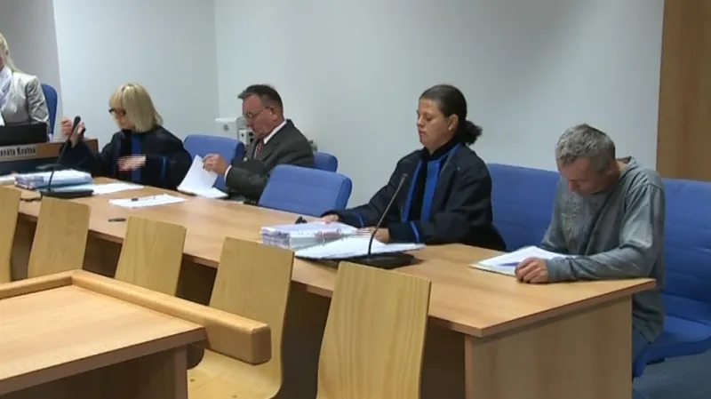 Ivo Hejný a Josef Odložil před soudem