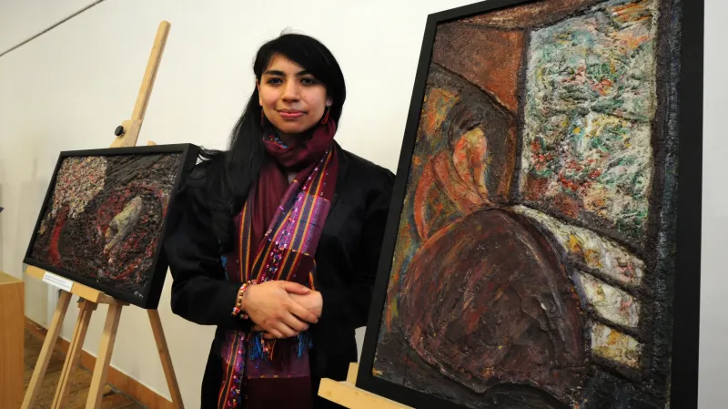 Vnučka umělkyně Gabriela Steinitzová