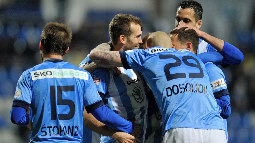 Radost fotbalistů Mladé Boleslavi