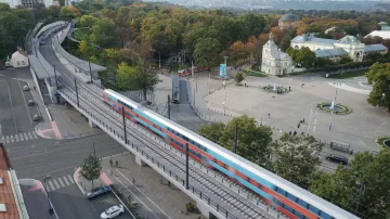 Vizualizace budoucí podoby trati z Bubnů na Výstaviště