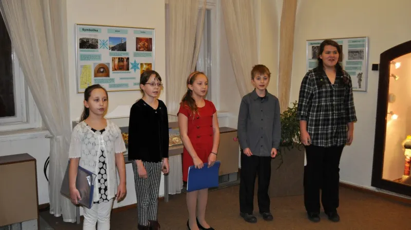 Z výstavy betlémů v Lounech