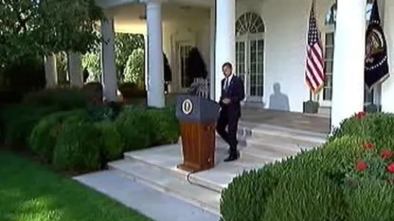 Prohlášení Baracka Obamy