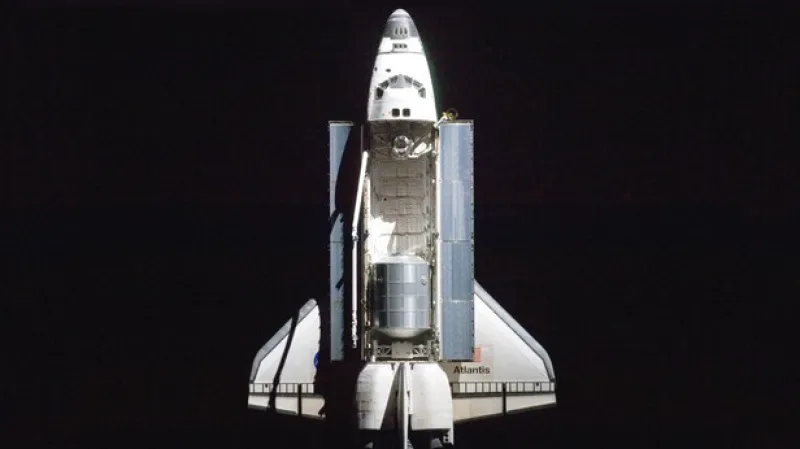 Raketoplán Atlantis na své poslední misi
