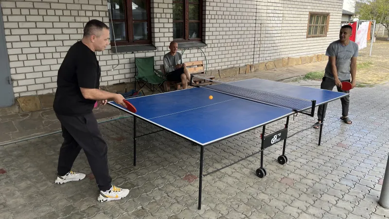 Kolektivní centrum pro vnitřně vysídlené v Pidhorodne (Dněpropetrovská oblast)