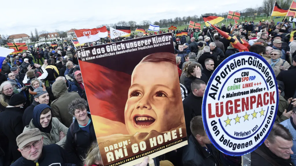 Drážďanská demonstrace Pegidy