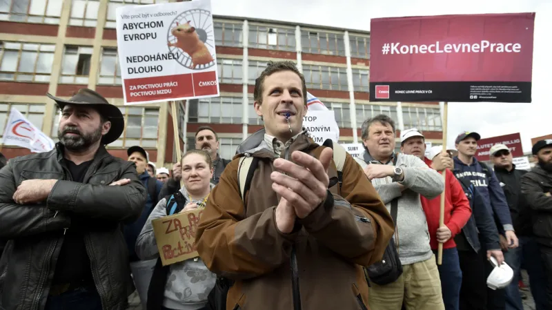 Stávka ve zlínském Mitasu