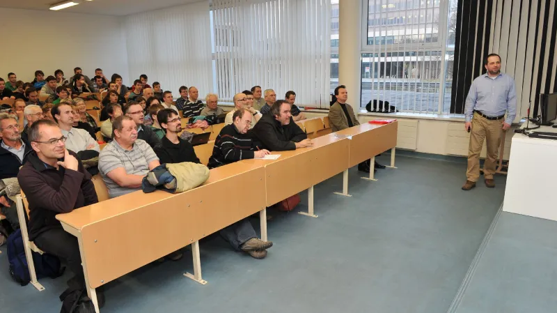 Přednáška na Univerzitě Pardubice