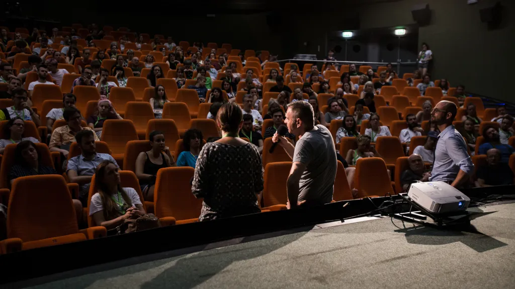 Maciej Pieprzyca uvádí svůj film Jsem vrah