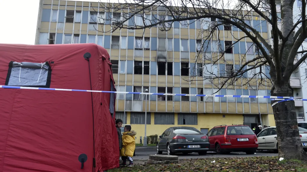 Ubytovna v teplické Přítkovské ulici