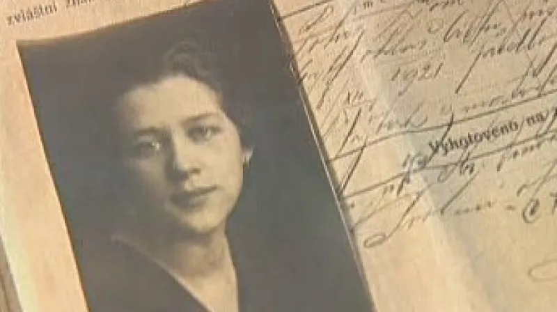 Dokument z pozůstalosti Milady Horákové