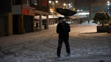 Bouře Goretti zasáhla britský Walsall