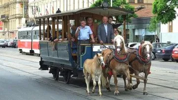 Koňská tramvaj v Brně
