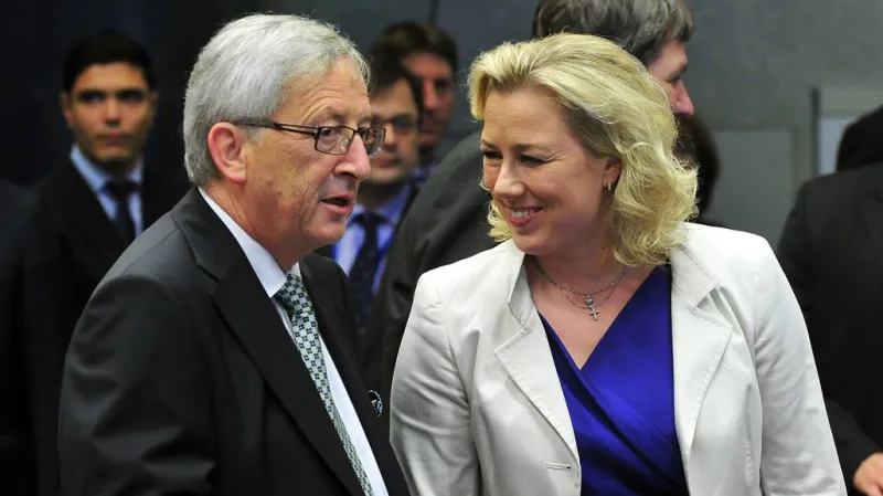 Jean-Claude Juncker a Jutta Urpilainenová