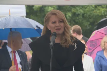 Zlu je potřeba se postavit, jako to udělali parašutisté, prohlásila Čaputová