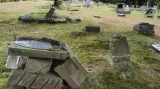 Hřbitov v Heřmánkovicích – stav v srpnu 2018