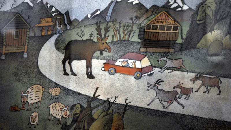 Adolf Born / Putování Norskem, 2001