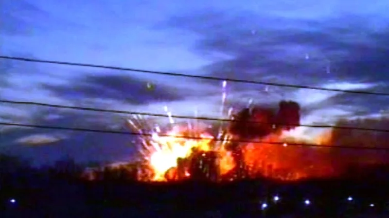 Výbuch muničního skladu v Uljanovsku