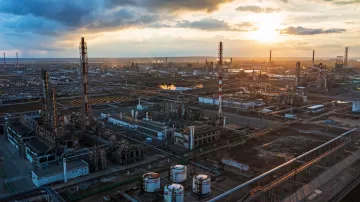 Ilustrační foto rafinérie v ruském Volgogradu