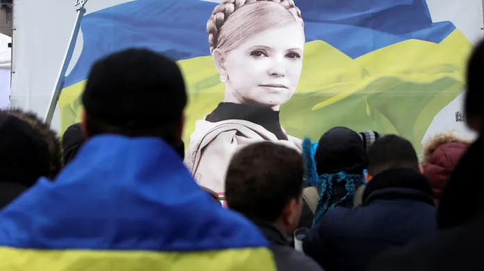 Demonstrace na Ukrajině