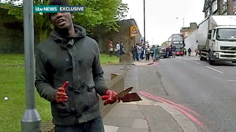 Atentátník u kasáren ve Woolwichi