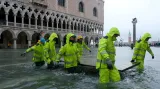Náměstí svatého Marka je jedním z nejníže položených míst v Benátkách