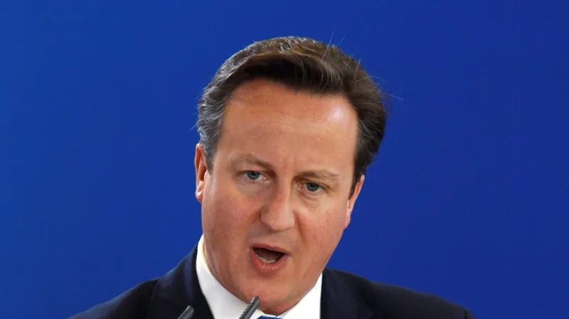 Britský premiér David Cameron