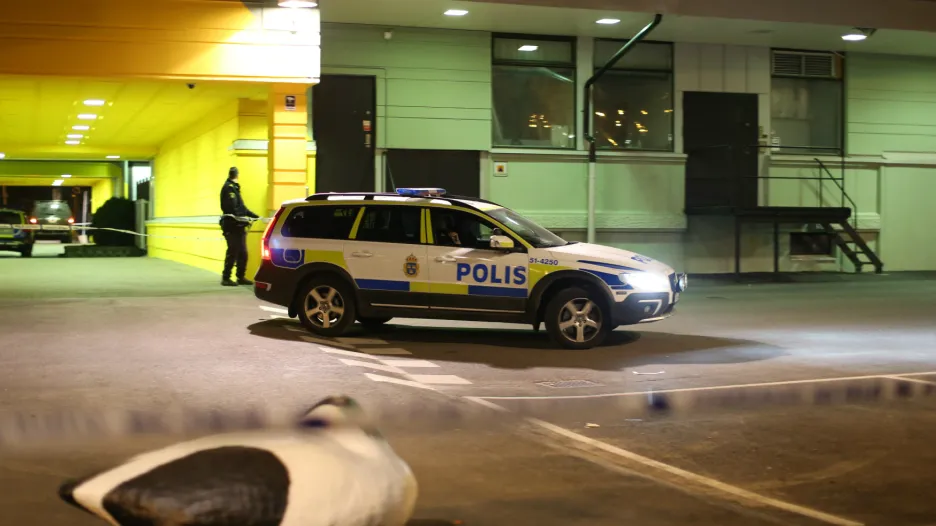 Vyšetřování přestřelky v restauraci v Göteborgu